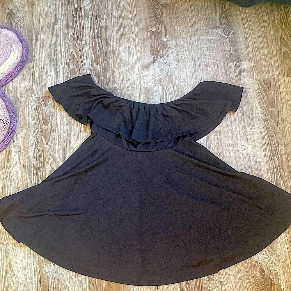 Off the shoulder dress